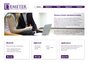 Diseño de Logo por CreativeIyke para Demeter Educational Consulting | Diseño: #794163