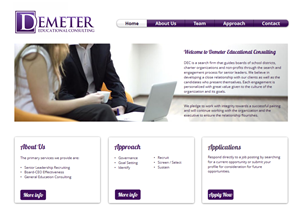 Design de Logo par CreativeIyke pour Demeter Educational Consulting | Design : #794165