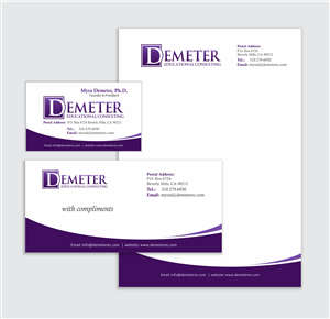Design de Logo par CreativeIyke pour Demeter Educational Consulting | Design : #799801