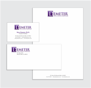 Design de Logo par CreativeIyke pour Demeter Educational Consulting | Design : #801231