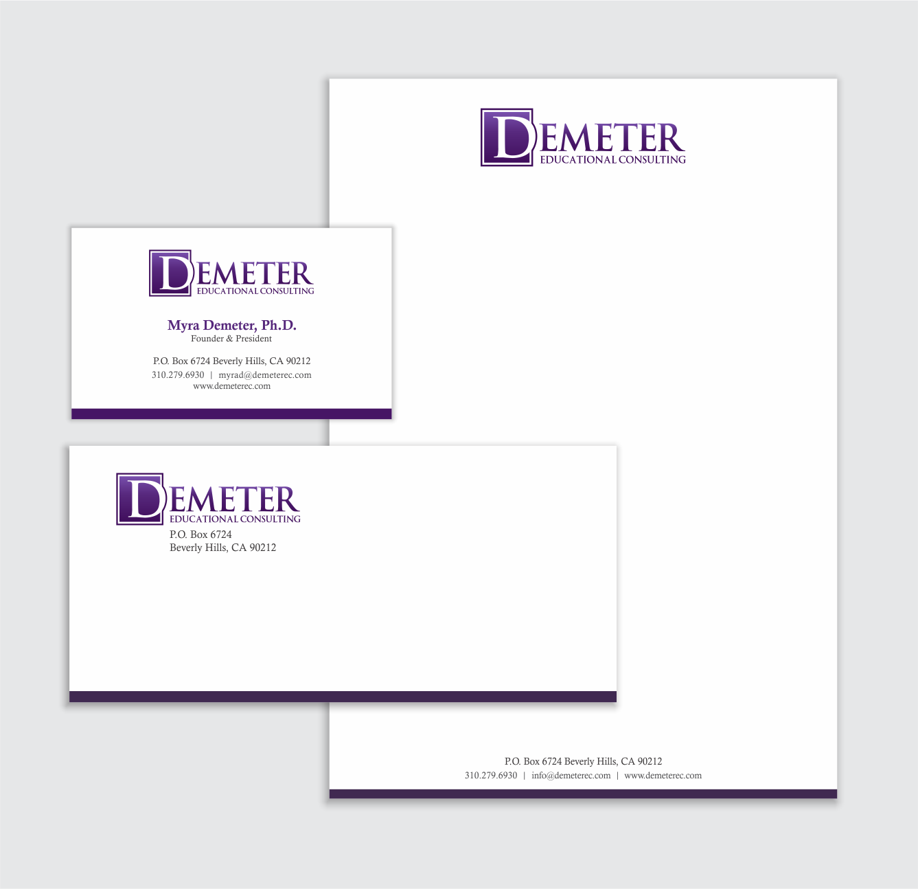 Logo Design by CreativeIyke for Demeter Educational Consulting | Design #801696