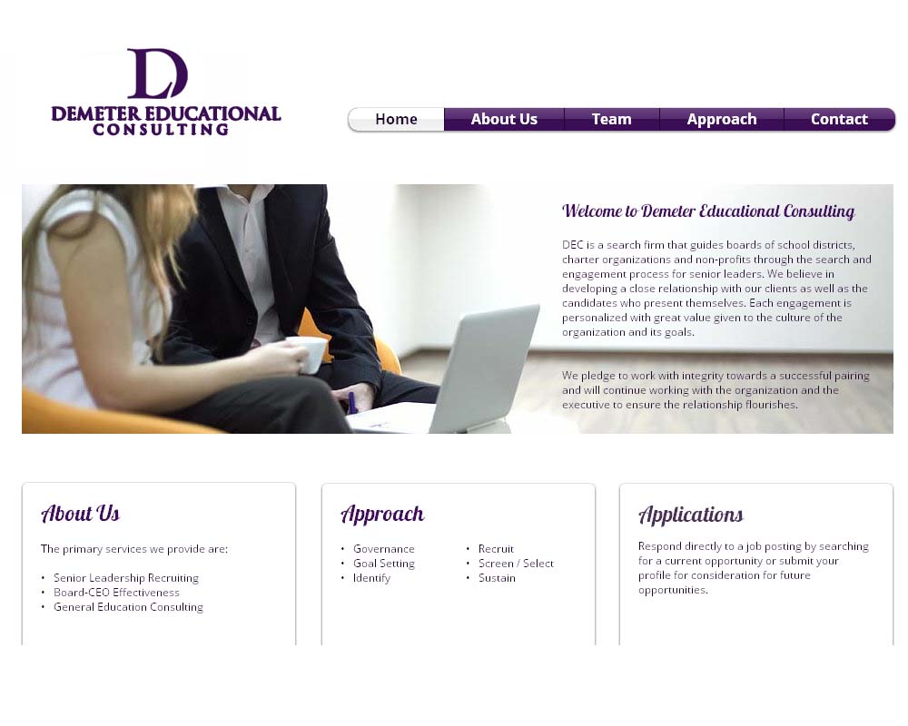 Logo Design by Bloom ART Networks for Demeter Educational Consulting | Design #788579