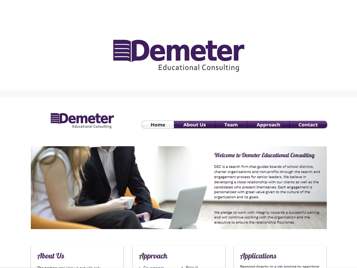 Design de Logo par cre8corner.com pour Demeter Educational Consulting | Design #791544