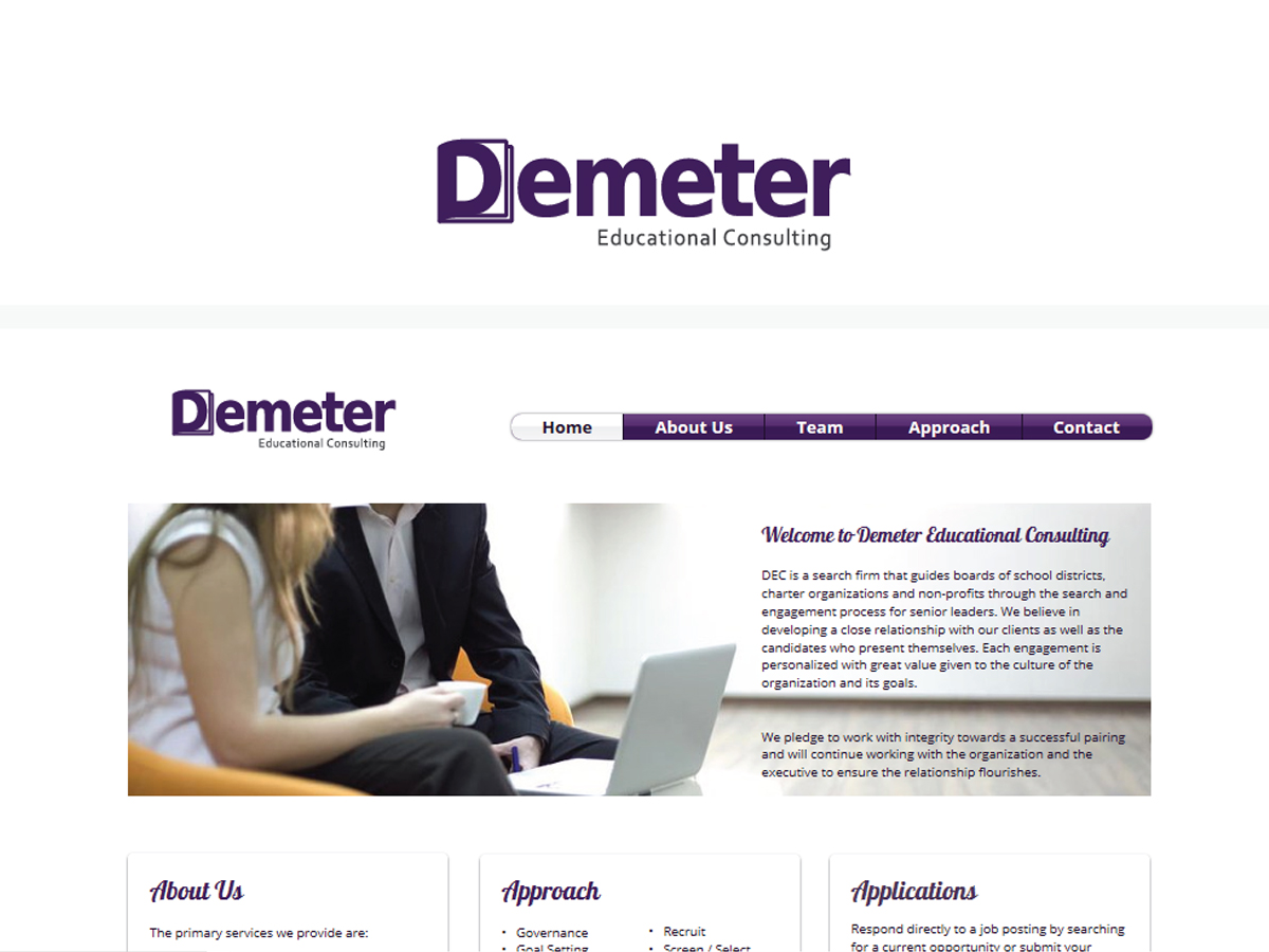 Design de Logo par cre8corner.com pour Demeter Educational Consulting | Design #791669