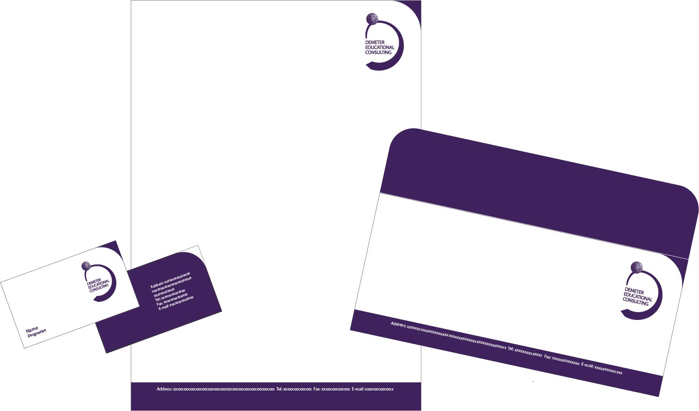 Diseño de Logo por Fayyaz para Demeter Educational Consulting | Diseño #786506