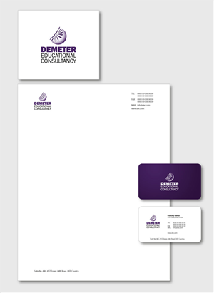 Diseño de Logo por Fayyaz para Demeter Educational Consulting | Diseño: #790880