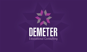 Diseño de Logo por BrainTrigger para Demeter Educational Consulting | Diseño: #788797