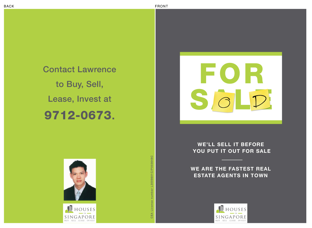 Design de Flyer par sap m pour Houses In Singapore | Design #782711