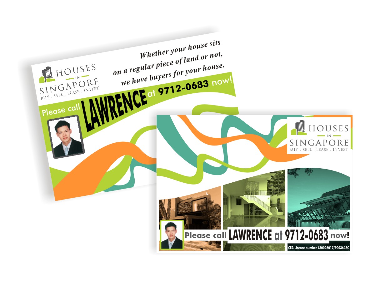 Flyer Design by Amduat Design for Houses In Singapore | Design #807331