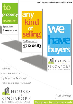 Flyer Design by creative designer for Houses In Singapore | Design: #802891