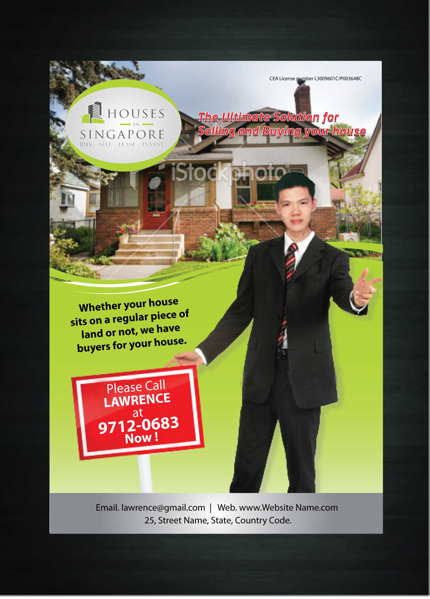 Flyer Design by Sbss for Houses In Singapore | Design #789931
