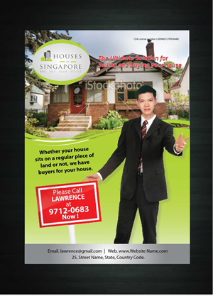 Flyer Design by Sbss for Houses In Singapore | Design: #789931