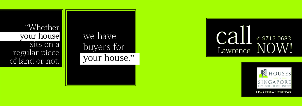 Flyer Design by J studio for Houses In Singapore | Design #791650