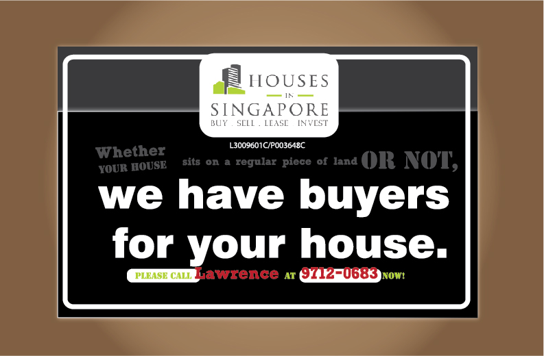 Flyer-Design von budha für Houses In Singapore | Design #797216