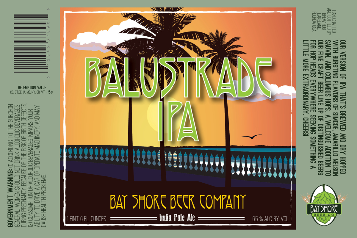 Label Design by megancostill for Bay Shore Beer Co | Design #3302237