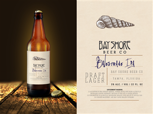 Label Design by dsgnr88 for Bay Shore Beer Co | Design: #3280499