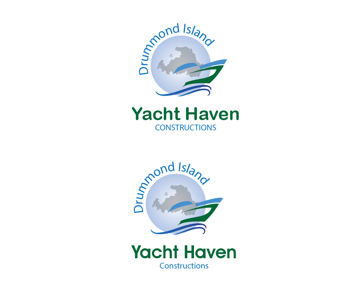 Logo Design by SilverPen for Drummond Island Yacht Haven | Design #3269474