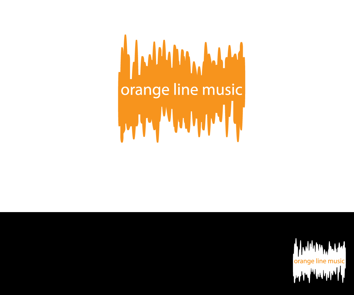 Diseño de Logo por meygekon para Orange Line Music | Diseño #3245575