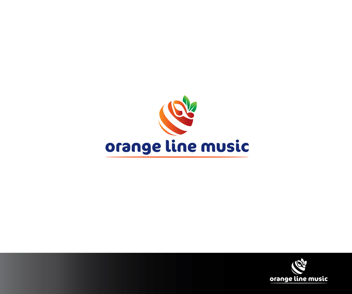 Diseño de Logo por bash para Orange Line Music | Diseño #3211623