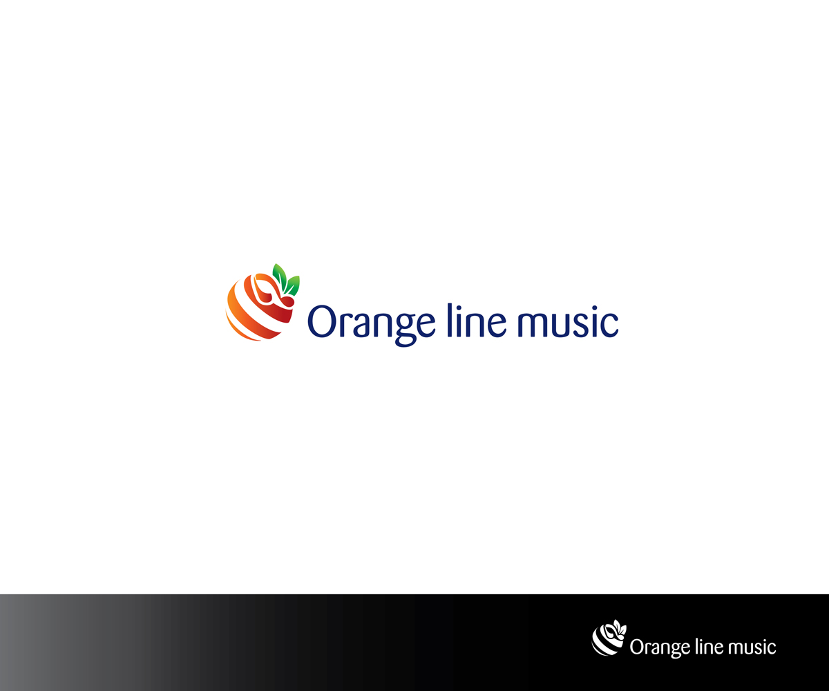 Diseño de Logo por bash para Orange Line Music | Diseño #3211624