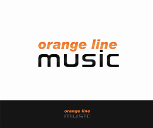 Diseño de Logo por India Jane para Orange Line Music | Diseño: #3217134