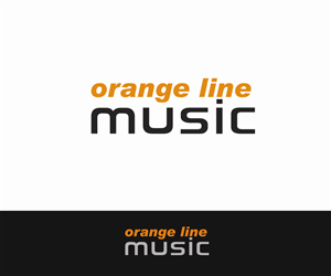 Diseño de Logo por India Jane para Orange Line Music | Diseño: #3217137