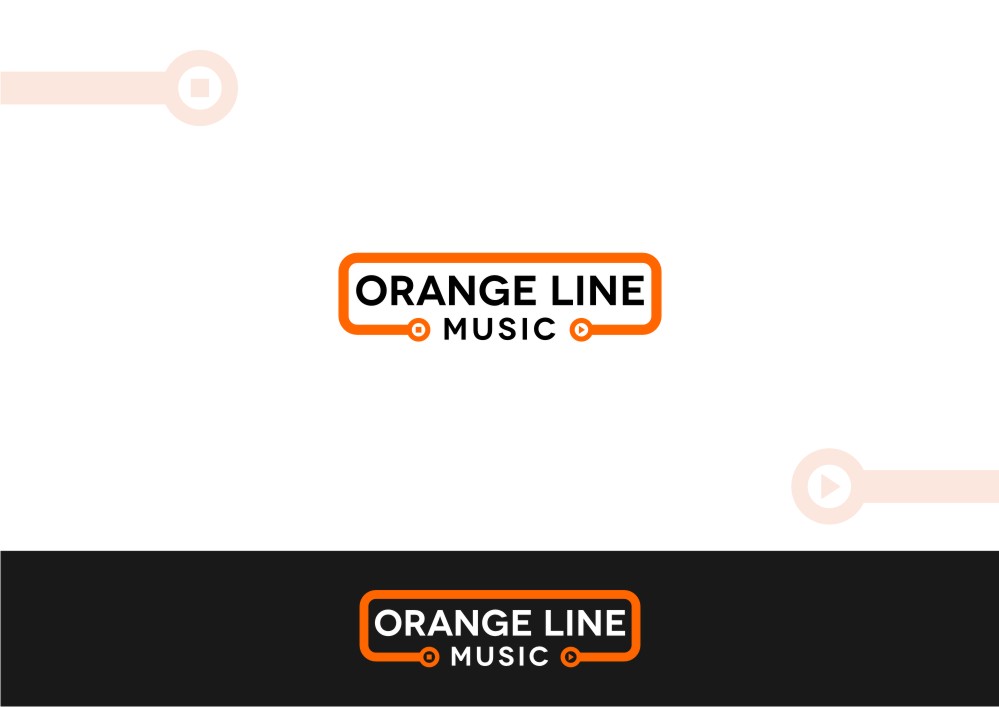 Diseño de Logo por Amduat Design para Orange Line Music | Diseño #3248012