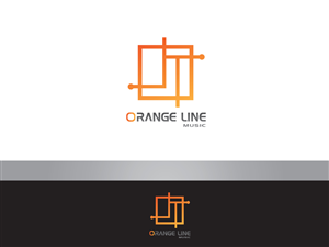 Diseño de Logo por rootee para Orange Line Music | Diseño: #3213730