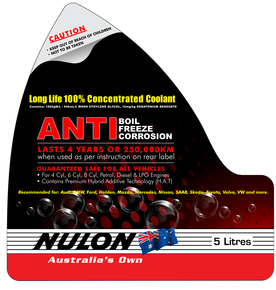 Graphic Design by Kiarie Ngatho for Nulon Products | Design #793321