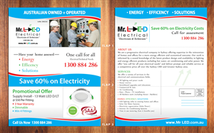 Flyer Design by Sbss for Mr L.E.D Electrical Pty Ltd | Design: #3221170