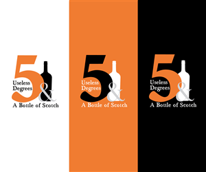 Design de Logo par Lair Hill Graphic Design pour 5 Useless Degrees & A Bottle of Scotch | Design #3302179
