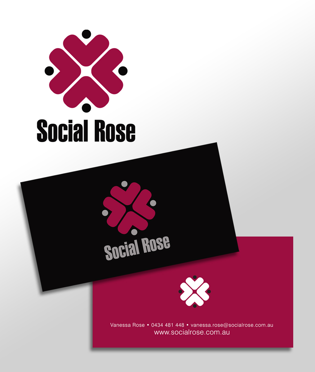 Logo Design by ELOISE LIND for Social Rose | Design #3255259