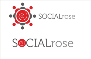 Logo Design by dimage for Social Rose | Design #3250141