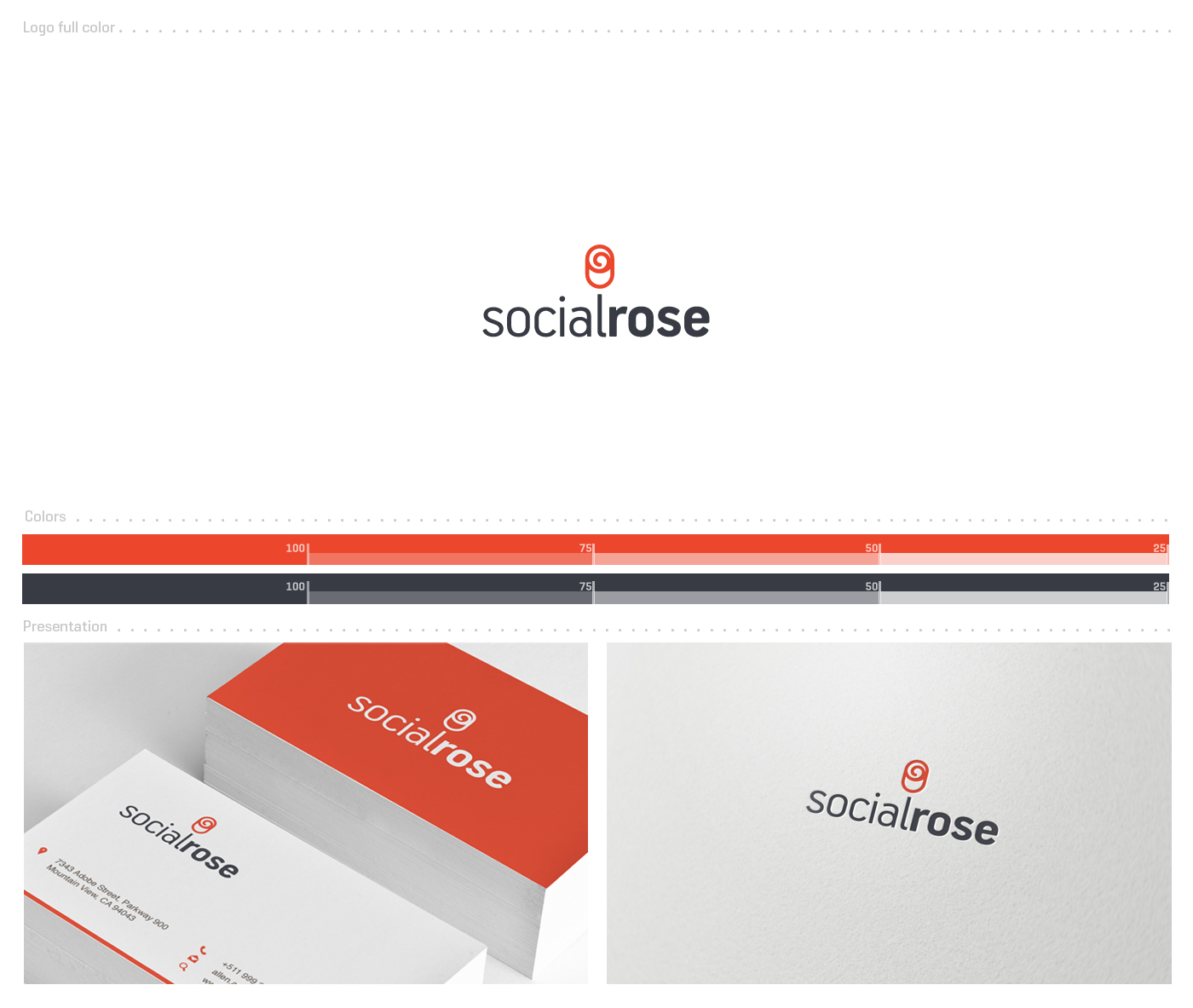 Logo Design by lorixart for Social Rose | Design #3223034