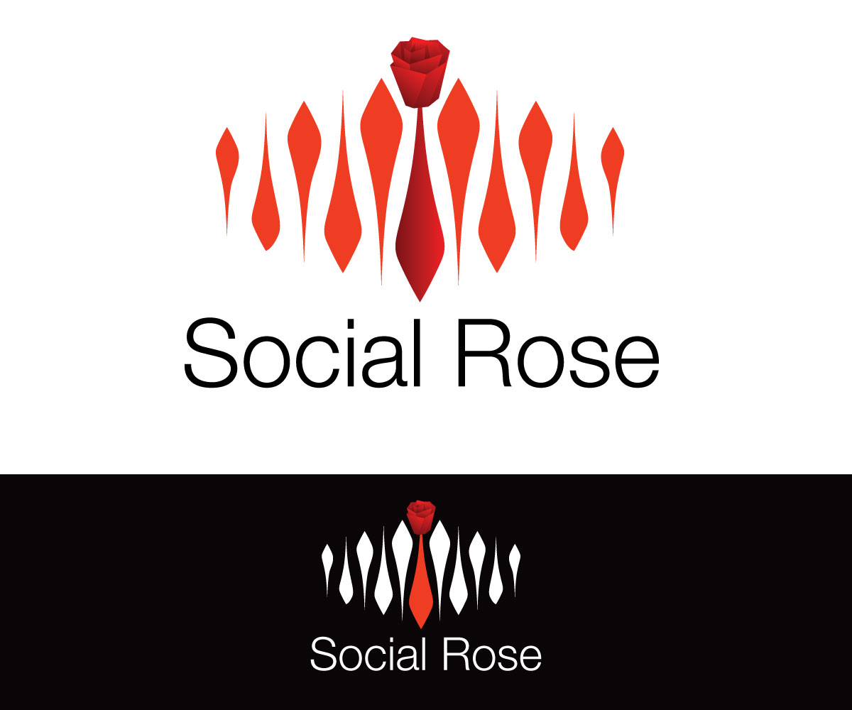Logo Design by Ronald Anton for Social Rose | Design #3231496