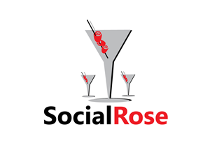 Logo Design by YorKey Creative for Social Rose | Design: #3231855