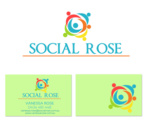 Logo Design by polj designs for Social Rose | Design: #3226123