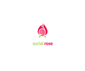 Logo Design by Krystan S. for Social Rose | Design: #3229406