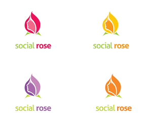 Logo Design by Krystan S. for Social Rose | Design: #3236635