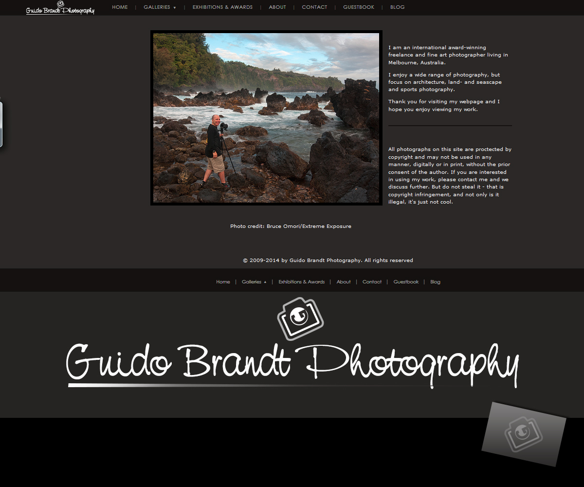 Logo-Design von LMC GRAPHICS für Guido Brandt Photography | Design #3218048