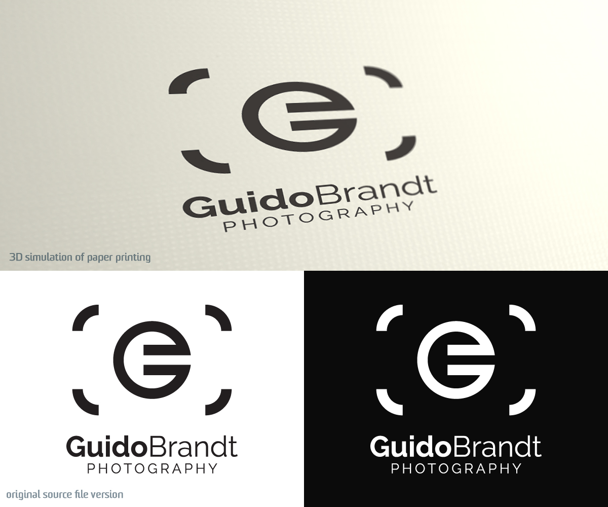 Logo Design by Anthony for Guido Brandt Photography | Design #3244236