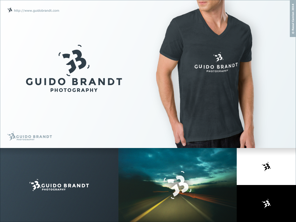 Diseño de Logo por Raoul Camion para Guido Brandt Photography | Diseño #3298857