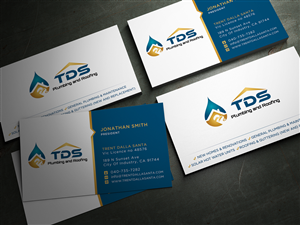 Diseño de Tarjeta de Presentación por Mili_Mi para TDS Plumbing and Roofing | Diseño: #3236261