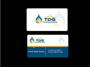 Diseño de Tarjeta de Presentación por Anyl Thapa para TDS Plumbing and Roofing | Diseño: #3214221