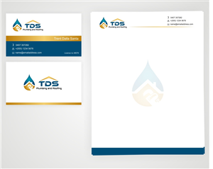 Diseño de Tarjeta de Presentación por R16 para TDS Plumbing and Roofing | Diseño: #3214191