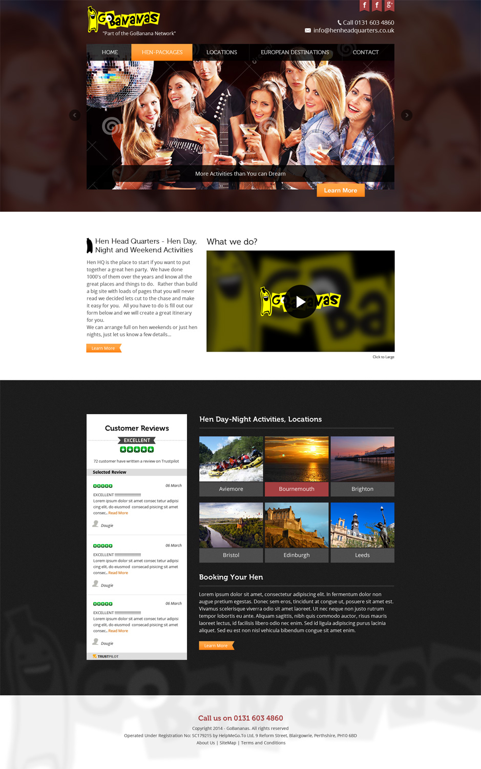 Web-Design von AVROM für HelpMeGo.To Ltd | Design #3273968