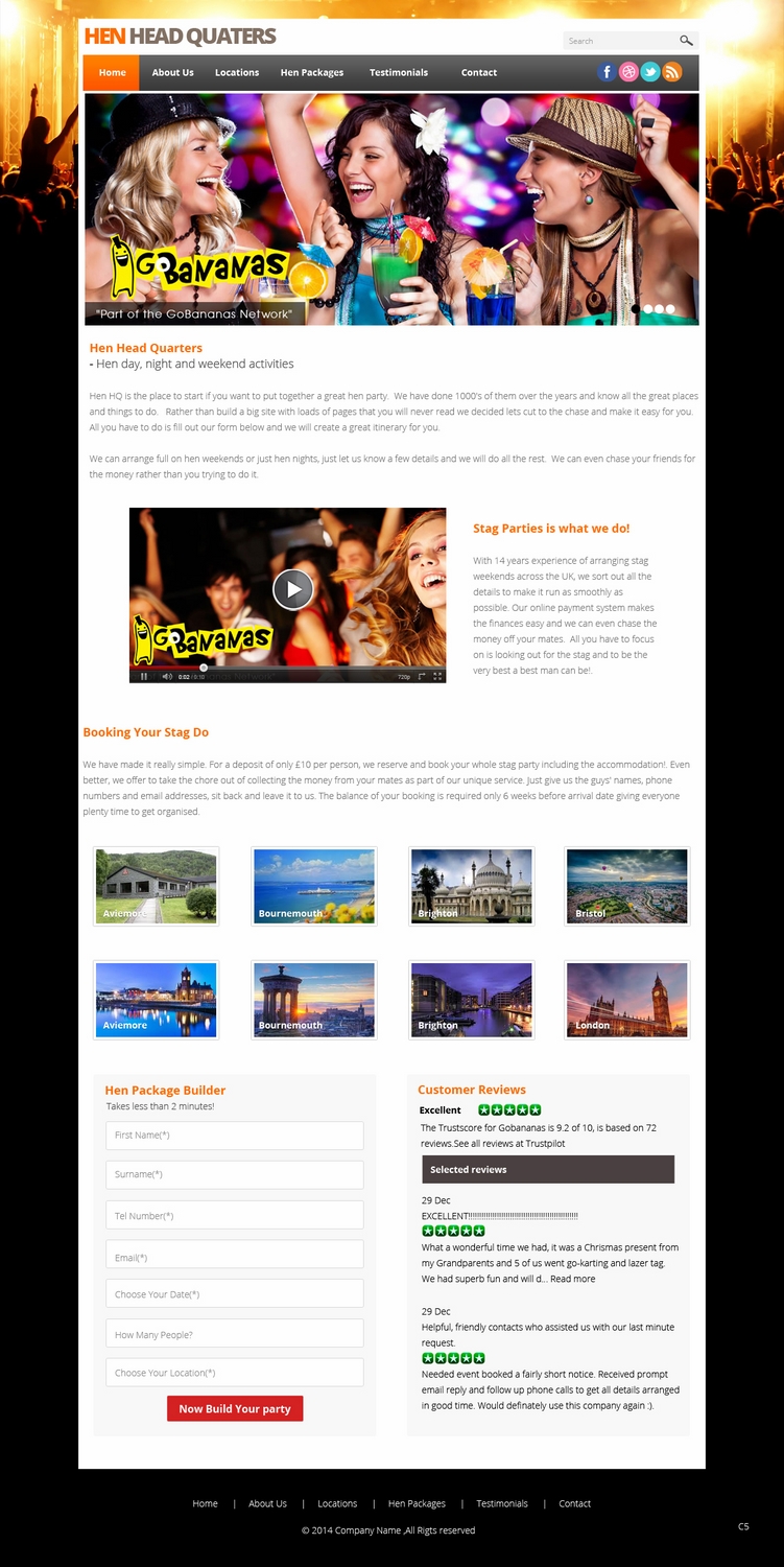 Web Design by pb for HelpMeGo.To Ltd | Design #3230592