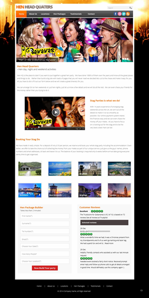 Web Design by pb for HelpMeGo.To Ltd | Design: #3230592