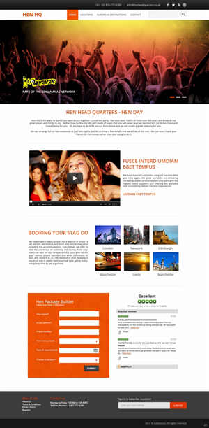 Web Design by pb for HelpMeGo.To Ltd | Design: #3230628