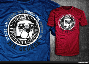 Mr.George T-shirt | T-shirt Design by gekgrfx